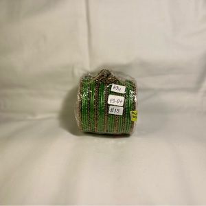 Gorgeous green bracelets.